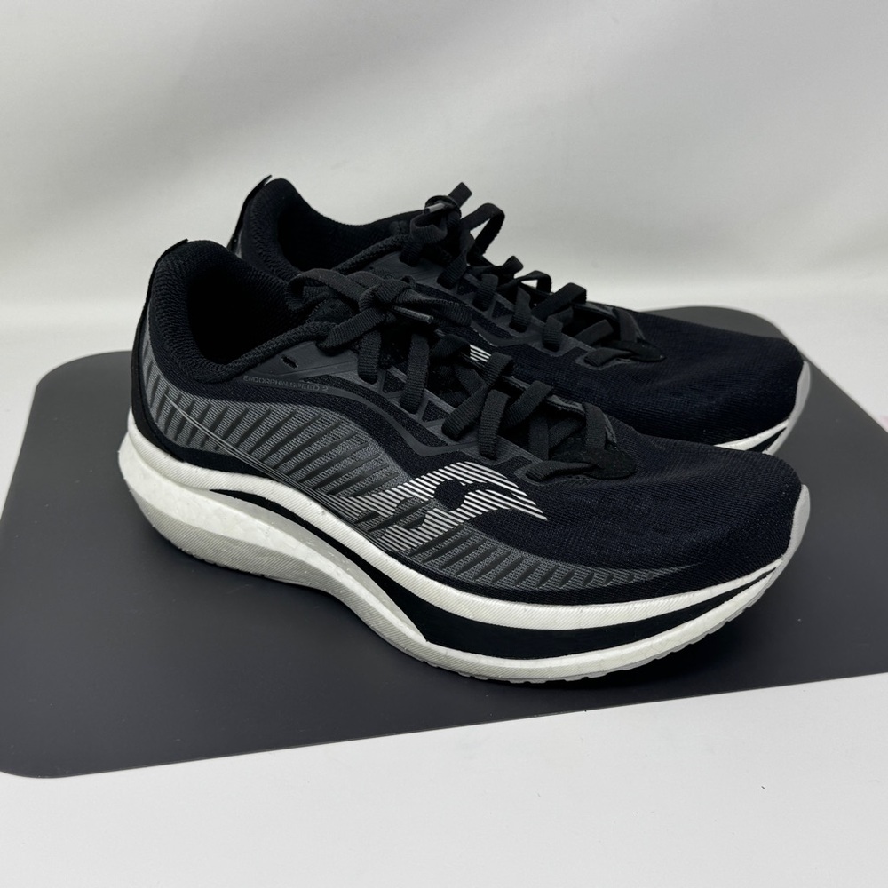 SAUCONY ENDORPHIN series with Speedroll Black/Shadow Boost S10688-10 women 8